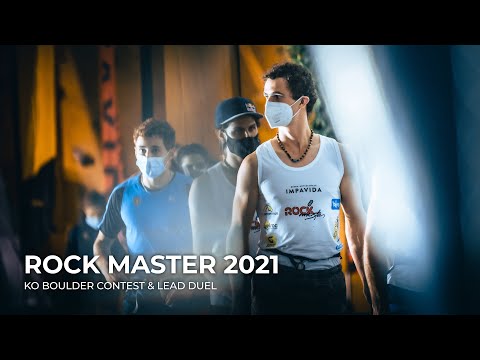 KO Boulder & Duel Lead Climbing | Rock Master 2021 in Arco, Italy | Adam Ondra