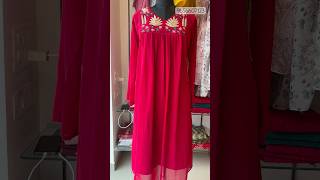 Full sleeve handwork kurti Whatsapp us for booking and more details 9656607123#fashion #handwork