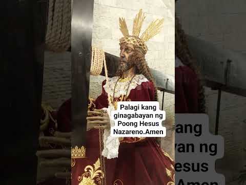 Poong Hesus Nazareno,ipanalangin mo kami!🙏❤️