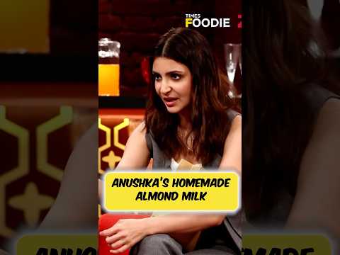 Anushka Sharma Shares Her Homemade Almond Milk Recipe #shorts #anushkasharma #almondmilk