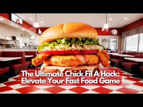 Ultimate Chick Fil A Hack Elevate Your Fast Food Game #ChickFilAHacks #FastFoodUpgrade #subscribenow