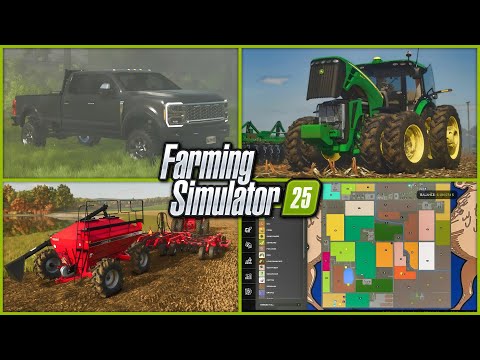 Farm Sim News - Superduty Progress, JD 8R 2010, Concord Seeder, & New USA Map | Farming Simulator 25