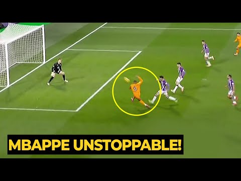 Kylian Mbappé scored HAT TRICK goals against Valladolid | Real Madrid News