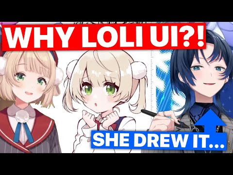 Ui-mama Realizes Ao Drew Loli-Ui (Shigure Ui, Hiodoshi Ao, Houshou Marine, Lun-Lun) [Eng Subs]