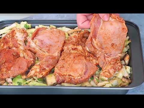 The juiciest meat! I take cabbage, meat and cook this incredibly delicious quick dinner!