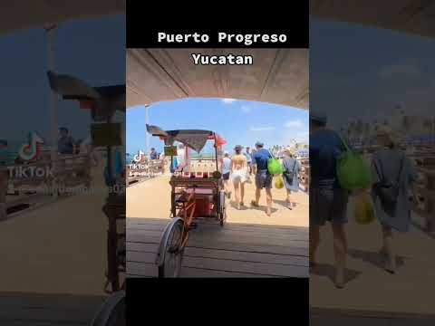 Puerto Progreso, Yucatán #trendingvideo #viral #trending #yucatan #yucatán #puertoprogreso #fyp