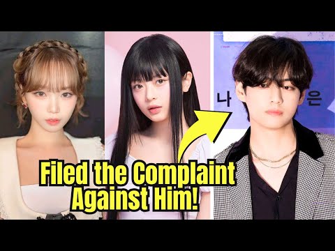 Alleged LE SSERAFIM Fan Files Complaint Against BTS V, Fans Claim It’s Actually a NewJeans Fan!