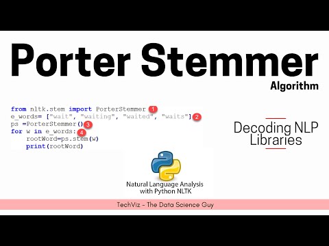 Understanding Porter Stemmer Algorithm | Decoding NLP Libraries (NLTK)