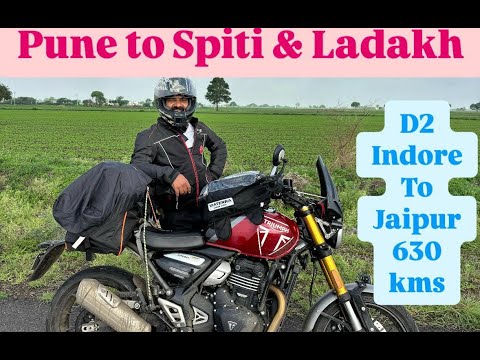 E2 Pune to Ladakh&Spiti| 640 kms Indore to Jaipur #speed400 #spiti #spitivalley #ladakhtrip #youtube