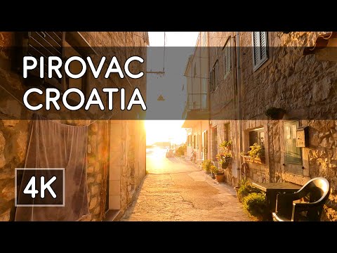 Walking Tour: Pirovac, Croatia - 4K UHD Virtual Travel