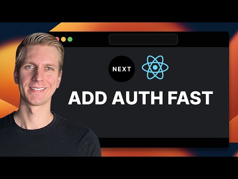 Add Auth & Protect Routes in Next.js in 2 Minutes