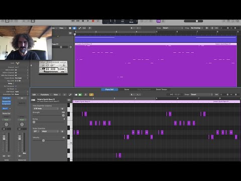 Logic Pro - Assign the Piano Roll Notes the same Color as the Region and not the Velocity Color