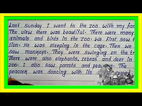 Simple English Essay on Visit to the Zoo | Best Easy and Short English Essay on Visit to the Zoo