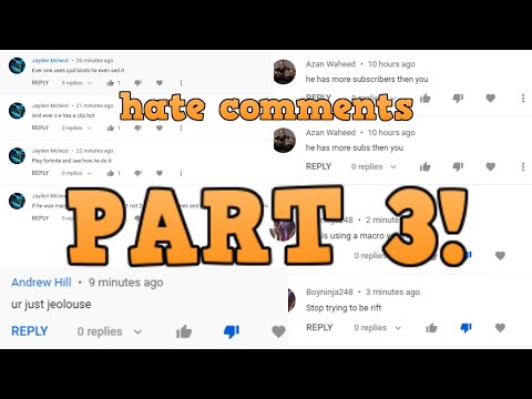 reading hate comments part 3