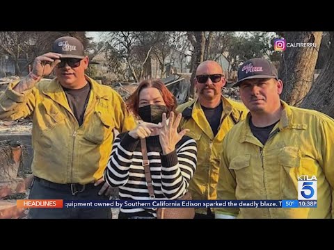 Woman finds wedding ring after Eaton Fire destroys Altadena home