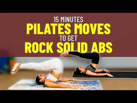 15-Minutes Pilates Moves to Get Rock Solid Abs | Joanna Soh