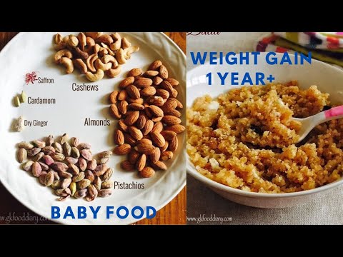 Weight gain recipe for 1year + Babies, Toddlers & Kids | Weightgain Baby food | Sweet Dalia