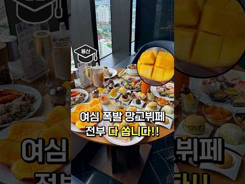 디저트 먹다가 X을 수 있습니다.. 서울드래곤시티