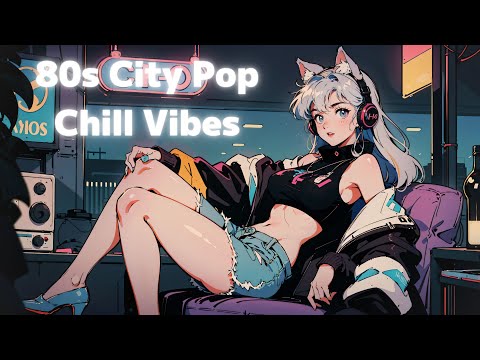 【80s Tokyo Night Vibes Playlist】🌔 A Chill Holiday with Japanese City Pop / Background Music for Work