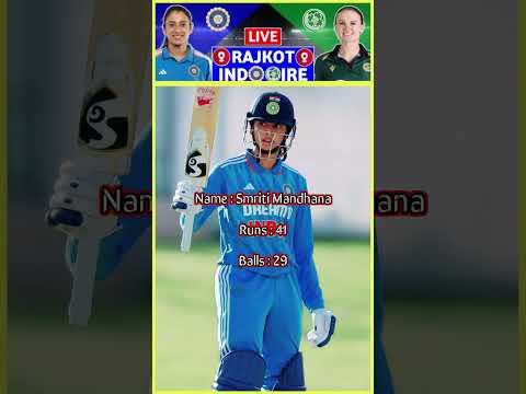 Smriti Mandhana | 1st ODI vs Ireland #trendingshorts