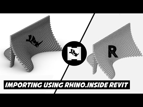 Importing Geometry using Rhino Inside Revit