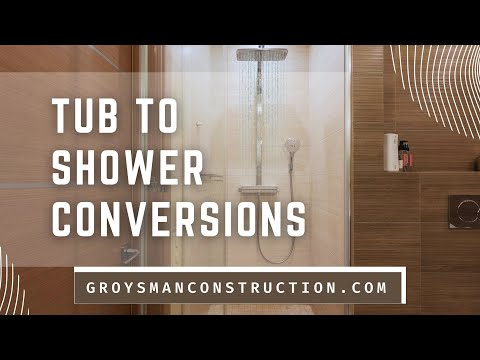 Tub to Shower Conversions - Home Remodeling, San Diego