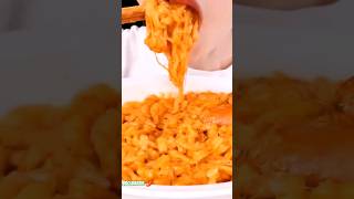 CHEESY CARBO FIRE NOODLES 🧀🤤 mellawanieasmr #mukbang #asmrsounds #asmrsounds