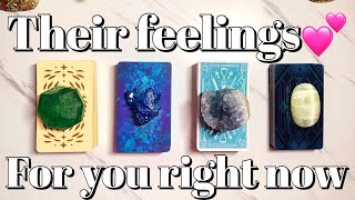 Their Feelings for you!❤️‍🔥💕💜🤔pick a card love tarot reading✨