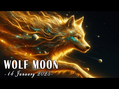 Wolf Moon • January 2025 • Manifest Your Dreams • Miracle Frequency • 999 Hz • Law Of Attraction