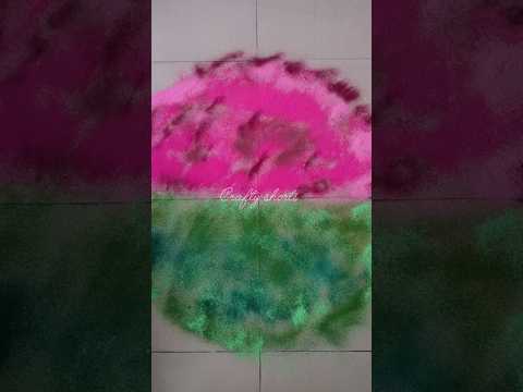 Easy Rangoli For Festivals @youtube #shorts