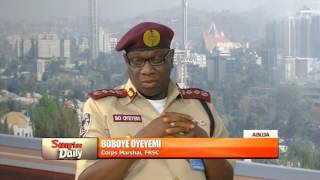 Corps Marshal, FRSC Says Indiscipline Bane Of Lagos-Ibadan Expressway Gridlock Pt 2