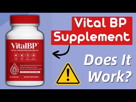 VitalBP Blood Support Supplement Review - Legit Or Scam?