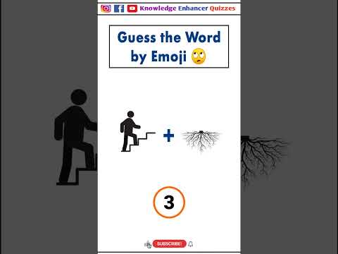 Guess the word by Emoji 🙄 #brainteasers #braintest #intelligencetest #iqtest #iq #shorts