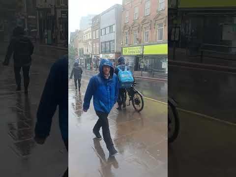 Rain day of Nottingham UK #ukdairies #funny #travel #nottingham #fun