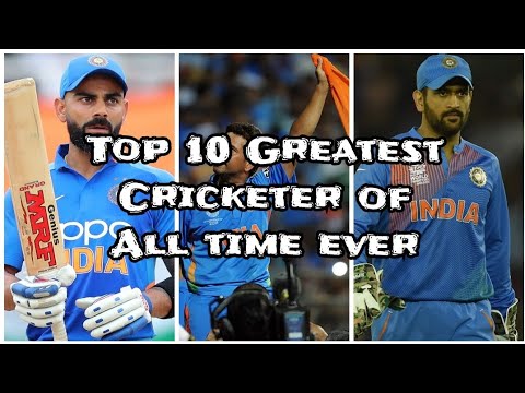 Top 10 Greatest cricketer of all time ever ll 10 सबसे महान क्रिकेटर ll #viratkohli #sachintendulkar