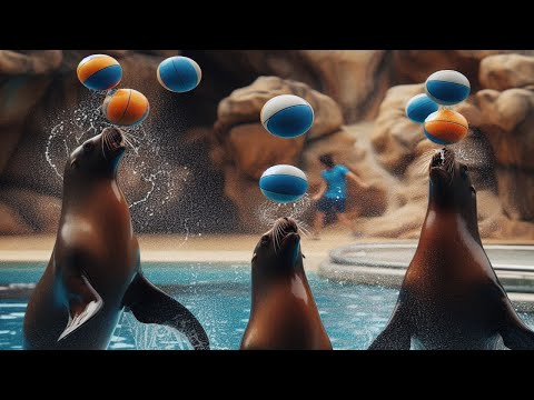 West Midlands Safari Park Sea Lion Show | Full Experience | Amazing Wildlife Encounters