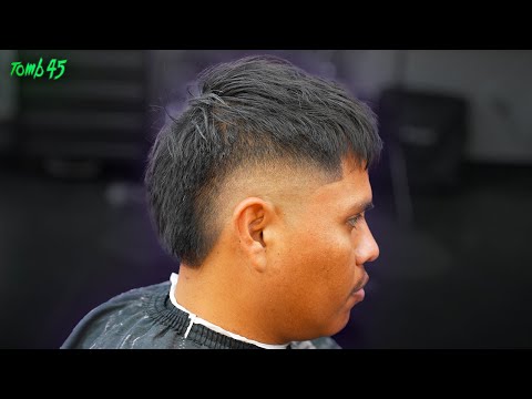 HOW TO DO THE PERFECT BURST FADE WITH TEXTURED TOP |💈BARBER BREAKDOWN!