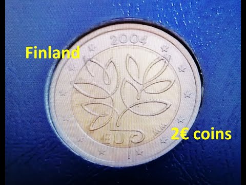 Finlandia 2 euros monedas conmemorativas (2004 - 2019)