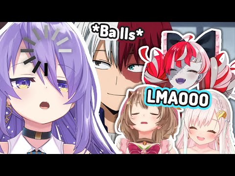 Poor Moona Her Brain Can't Understand This Very Sussy Talk [Risu, Moona, Iofi, Ollie | Hololive ID]