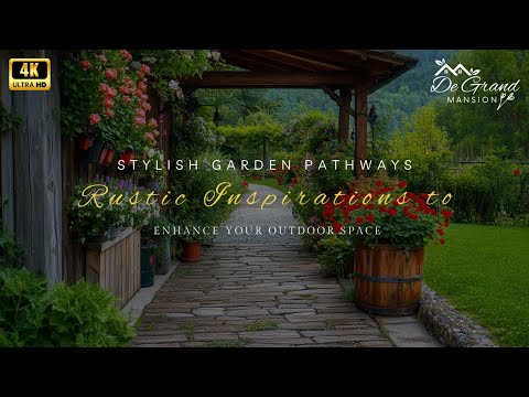 Stylish Garden Pathways: Rustic Inspirations to Enhance Your Outdoor Space