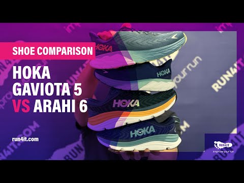 HOKA Arahi vs Gaviota - Which one to choose?