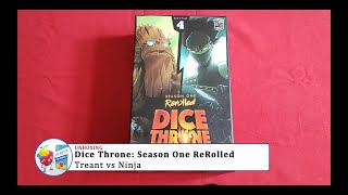 [Unboxing] Dice Throne: Treant vs Ninja by Roxley Games (Play It Yourself)