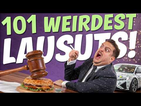 101 Weirdest Lawsuits in the US!