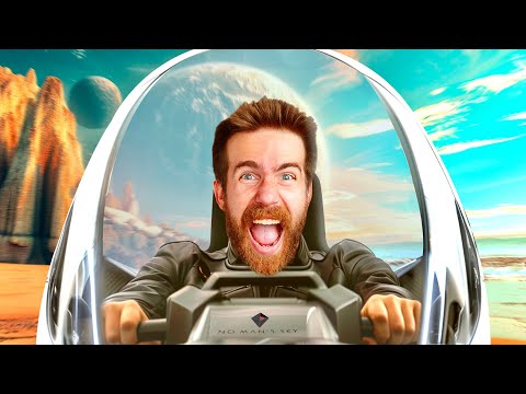 You Can Ride MOTORCYCLES!?! - First Time Playing No Man's Sky