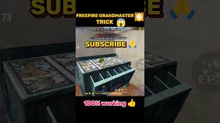 FREEFIRE RANK-PUSH TRICK 😱 DON'T SKIP VIDEO 😳 FREEFIRE NEW RANK-PUSH TRICK SHORTS VIDEO #freefire