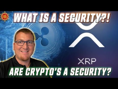 ARE CRYPTOCURRENCYS A SECURITY! WHAT MAKES AN INVESTMENT A SECURITY?!