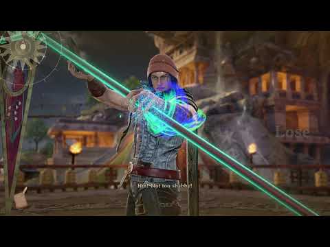 Soul Calibur VI - Chase Slasher enters the ring.