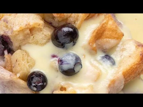 Ghetto Fab Food Hack😋 #leftovermakeover #blueberrymuffins