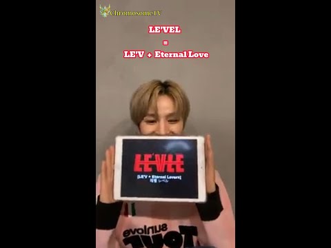 [EN]🌻 •    230923 LE'V레비 First Livebroadcast + Announced fans name "Le'vel"【INS 】