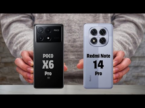 POCO X6 pro vs REDMI note 14 pro || full comparison